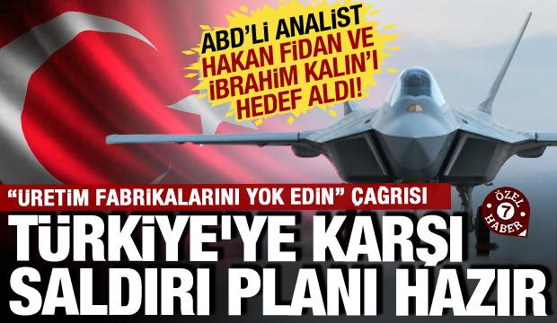 İsrail'e Türkiye için saldırı planı oluşturdu! ABD'li analist Türk bakanları hedef aldı