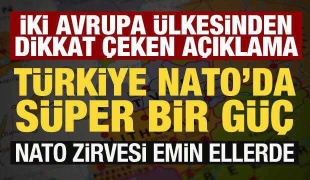 İzlanda ve Litvanya'dan T&uuml;rkiye a&ccedil;ıklaması: NATO'da s&uuml;per bir g&uuml;&ccedil;!