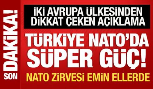 İzlanda ve Litvanya'dan Türkiye açıklaması: NATO'da süper bir güç!