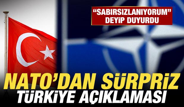 NATO'dan sürpriz Türkiye açıklaması! 'Sabırsızlanıyorum' deyip duyurdu