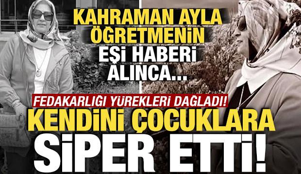 Okul katliamında peş peşe kahreden haberler! Kahraman &ouml;ğretmenin eşi...