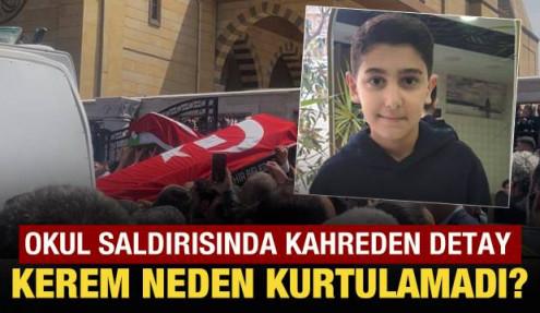 Okul saldırısında Kerem ön sıradaydı, kaçamadı: Arkadaşı şarjör değiştirince kurtuldu!