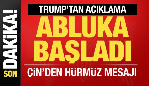 Son dakika haberi: Hürmüz'de ABD ablukası başladı!