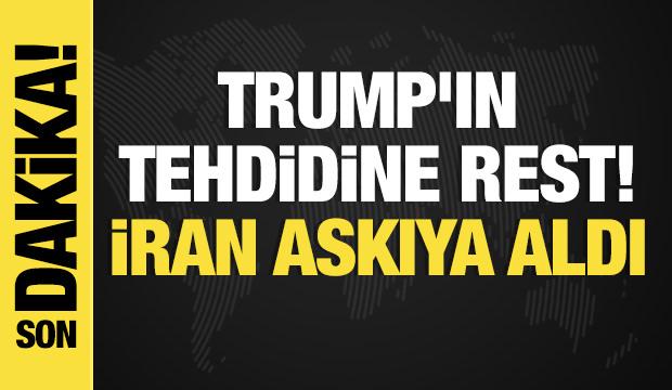 Son dakika... İran: 