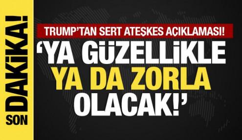 Son dakika... Trump: 