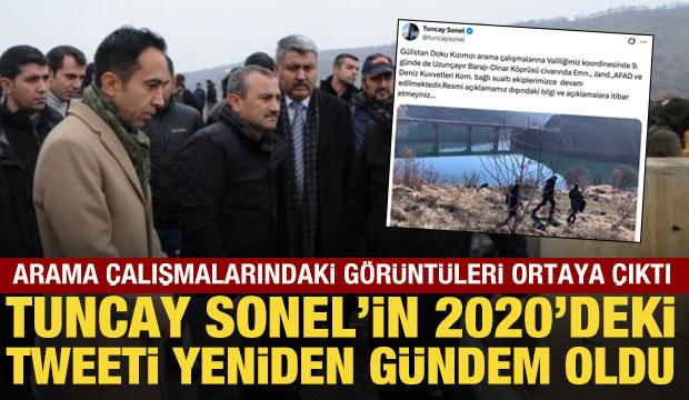 Tuncay Sonel'in 2020'deki paylaşımı ve görüntüleri ortaya çıktı