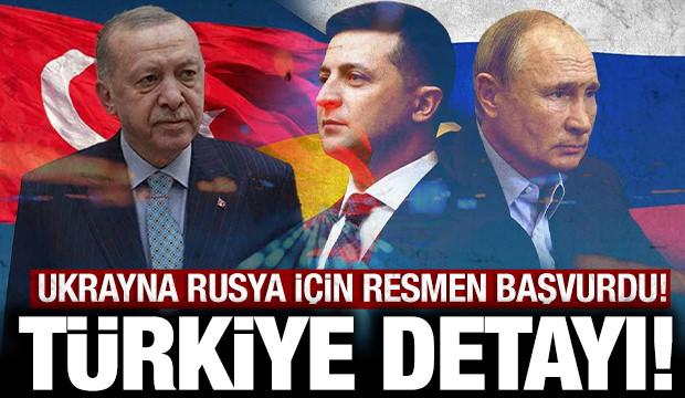 Ukrayna barış için başvuruyu yaptı: Türkiye detayını açıkladılar!