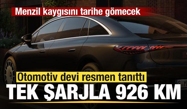 Yeni Mercedes EQS tanıtıldı! Tek şarjla 926 KM menzil