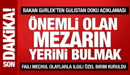 Bakan Gürlek'ten Gülistan Doku açıklaması