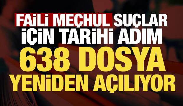 Bakanlık duyurdu: 75 ilde d&uuml;ğmeye basıldı! 638 faili me&ccedil;hul dosya a&ccedil;ılıyor
