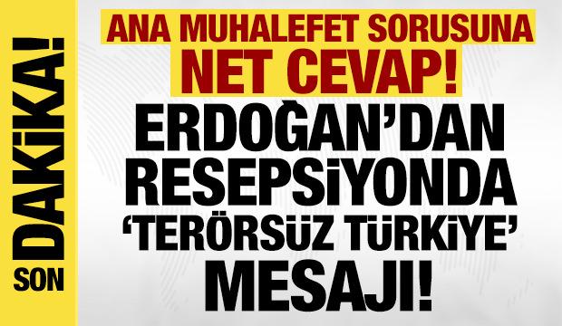 Cumhurbaşkanı Erdoğan: Ana muhalefet partisi ile tabii görüşeceğiz