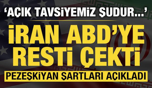 İran, ABD'ye resti &ccedil;ekti: Dayatılan m&uuml;zakerelere katılmayacağız!