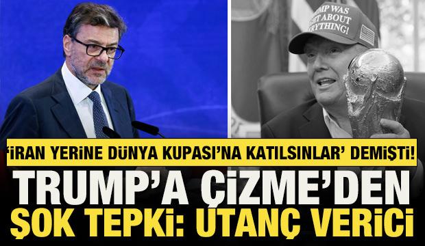 İran yerine İtalya'nın D&uuml;nya Kupası'na katılmasını &ouml;neren Trump'a &Ccedil;izme'den şok tepki!