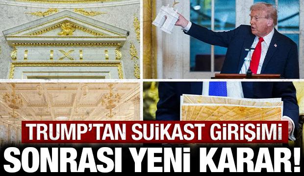 Trump'tan suikast girişimi sonrası yeni karar: 