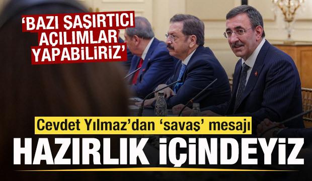 Türkiye'den savaş sonrası hazırlık! Cevdet Yılmaz: Şaşırtıcı açılımlar yapabiliriz