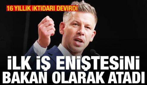 16 yıllık iktidarı devirdi! İlk iş eniştesini bakan olarak atama kararı aldı