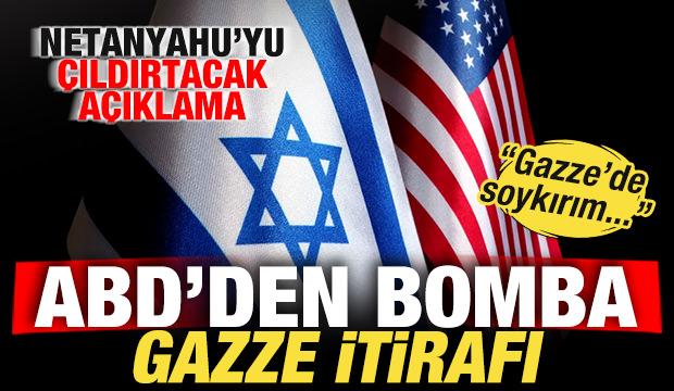 ABD'den bomba itiraf! Netanyahu'yu çıldırtacak açıklama: Gazze'de soykırıma yol açtı