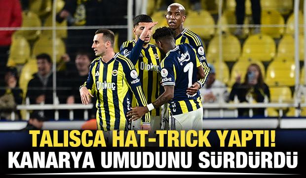 Anderson Talisca hat-trick yaptı! Fenerbah&ccedil;e Başakşehir'i devirdi