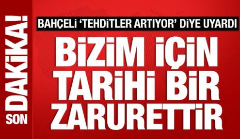 Bahçeli'den önemli açıklamalar