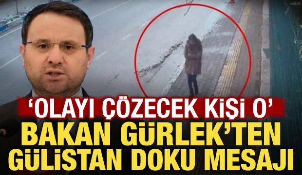 Bakan G&uuml;rlek&rsquo;ten G&uuml;listan Doku a&ccedil;ıklaması: Umut Altaş olayı &ccedil;&ouml;zecek kişi