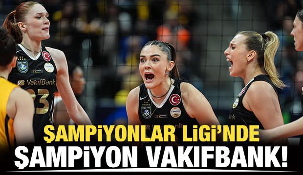 CEV Şampiyonlar Ligi'nde şampiyon VakıfBank!