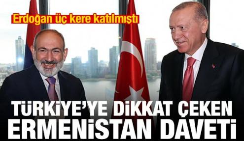Erdoğan üç kere katılmıştı! Türkiye'ye Ermenistan daveti