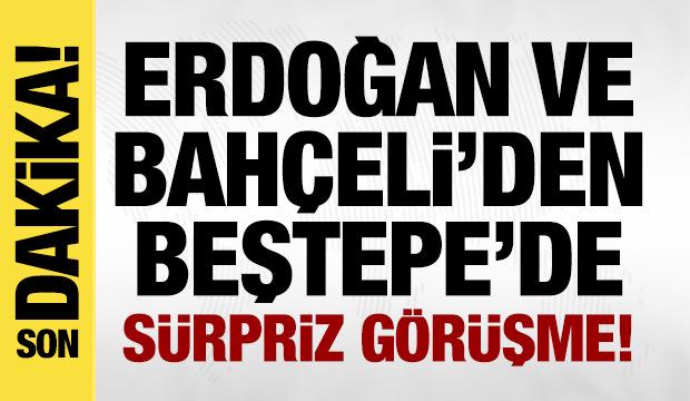 Erdoğan ve Bahçeli'den sürpriz görüşme: Saati belli oldu!