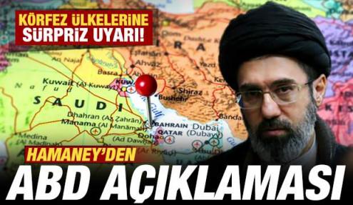 Hamaney'den son dakika ABD açıklaması! Körfez ülkelerine sürpriz uyarı