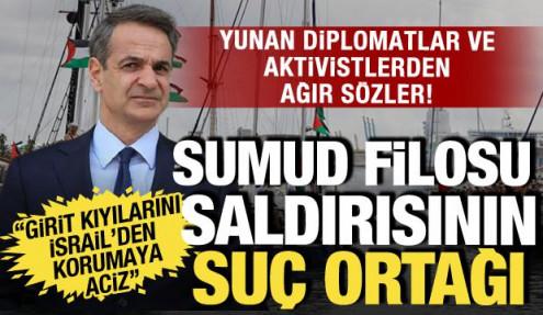 İsrail ile hain iş birliği! Yunanistan Sumud Filosuna baskında suç ortağı sayıldı