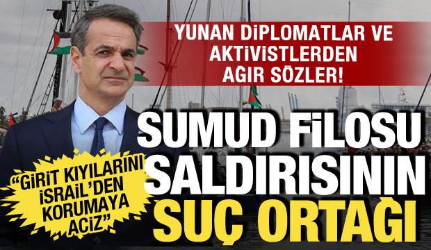 İsrail ile hain iş birliği! Yunanistan Sumud Filosuna baskında suç ortağı sayıldı