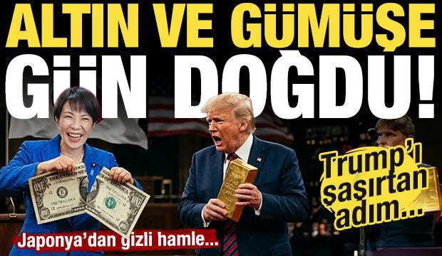 Japonya'dan gizli hamle! ABD dolarını yıktı, altın ve gümüşe gün doğdu!