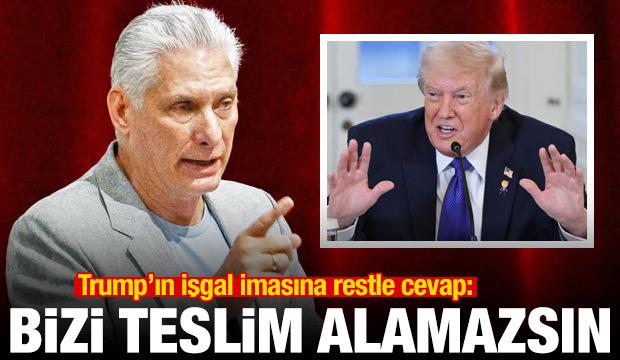Küba'dan Trump'ın işgal imasına cevap: Bizi teslim alamazsın