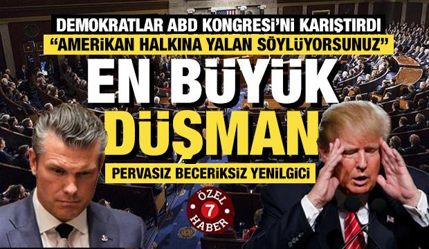 Pentagon’da İran savaşı düellosu: Bakan Hegseth ve demokratlar arasında sert hesaplaşma