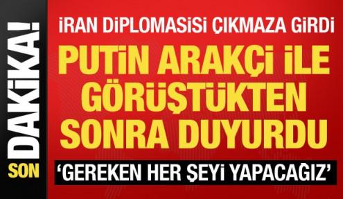 Putin'den son dakika İran açıklaması: Gereken her şeyi yapacağız
