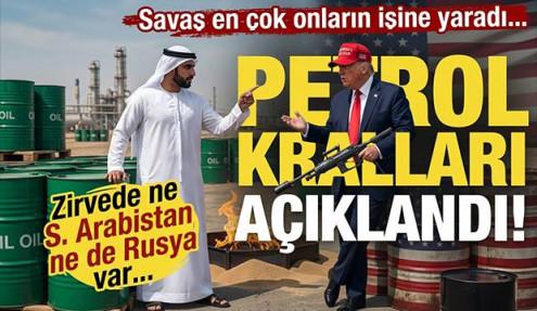 Savaş onları paraya boğdu! Petrol kralları açıklandı! Birinci Ne S. Arabistan ne de Rusya!