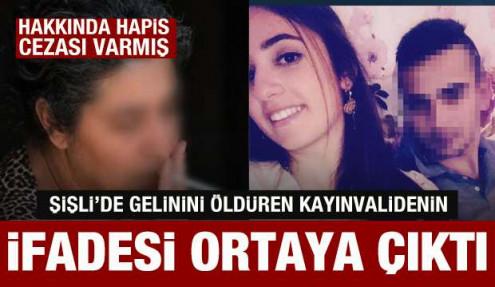 Şişli’de gelinini öldüren kayınvalidenin ifadesi ortaya çıktı