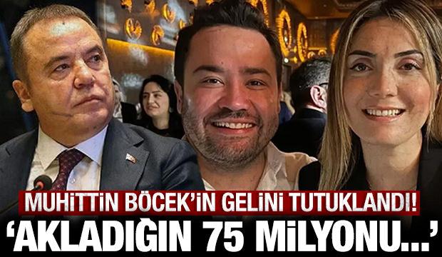 Son dakika: Muhittin B&ouml;cek&rsquo;in gelini Zuhal B&ouml;cek tutuklandı