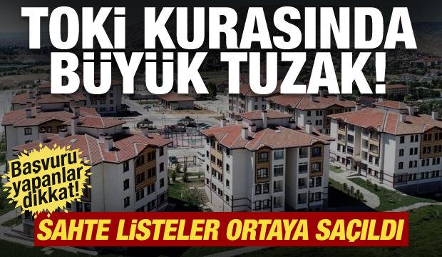 TOKİ kurası üzerinden yeni tuzak! Vatandaşlara kritik uyarı