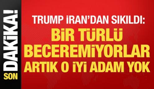 Trump: Artık o iyi adam yok!