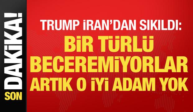 Trump: Artık o iyi adam yok!