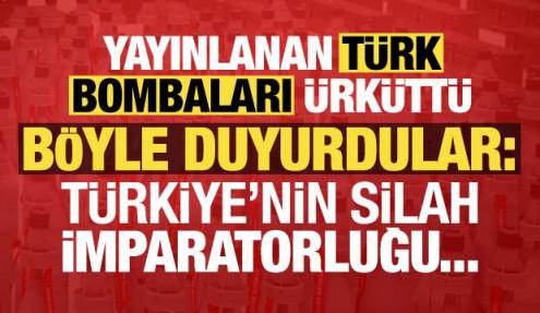 Yayınlanan Türk bombaları ürküttü: Türkiye'nin silah imparatorluğu...