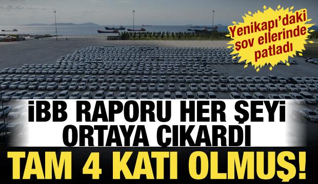 Yenikapı'da araç şovu yapmışlardı... İBB raporu gündem oldu: Tam 4 katına çıktı!