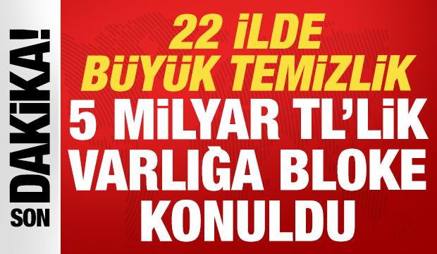 22 ilde dev operasyon: Organize suç örgütlerine darbe