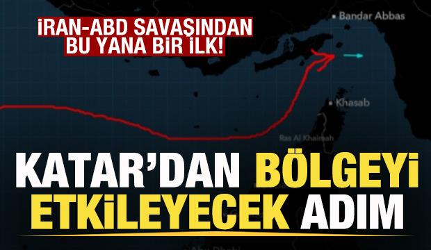 ABD/İsrail-İran savaşından bu yana bir ilk! Katar'dan bölgeyi etkileyecek adım