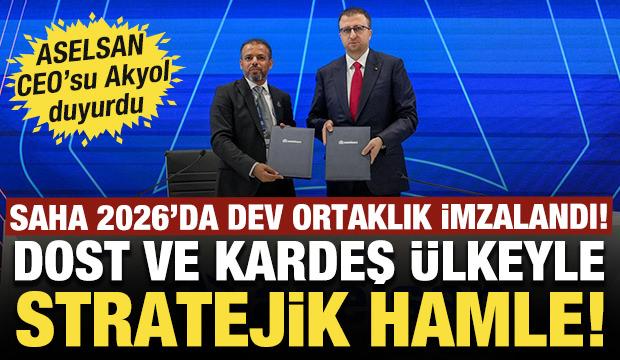 ASELSAN Umman&rsquo;a "sistem" kuruyor: SAHA 2026&rsquo;da dev ortaklık imzalandı!