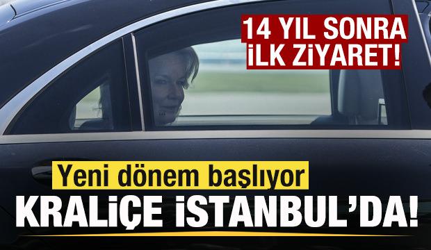 Bel&ccedil;ika Krali&ccedil;esi Mathilde başkanlığındaki heyet İstanbul'a geldi