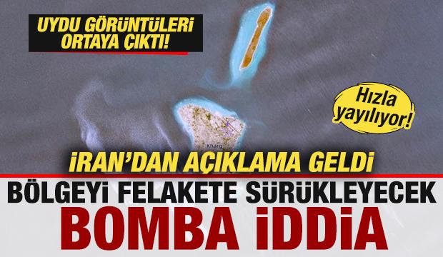 Bölgeyi felakete sürükleyecek sızıntı iddiası! Hızla yayılıyor! İran'dan açıklama geldi