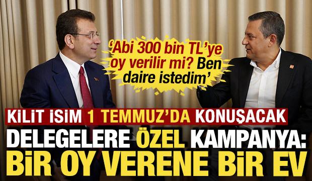 Delegelere 'özel' kampanya: Bir oy verene bir ev vermişler