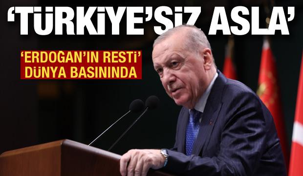 Erdoğan'ın sözleri dünya basınında! 