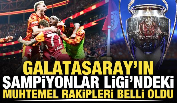 Galatasaray'ın Devler Ligi'ndeki rakipleri belli oldu